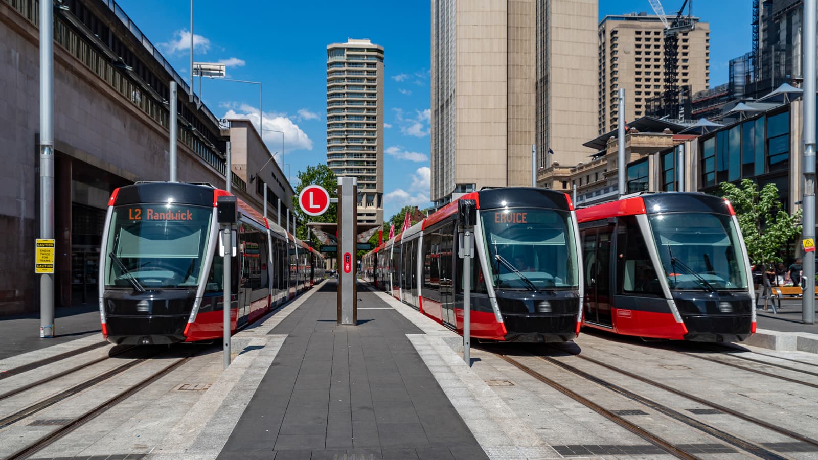 Sydney light rail.